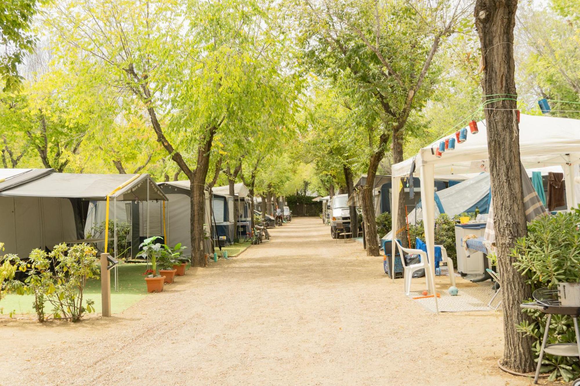 Camping Sènia Caballo de Mar Pineda de Mar Esterno foto
