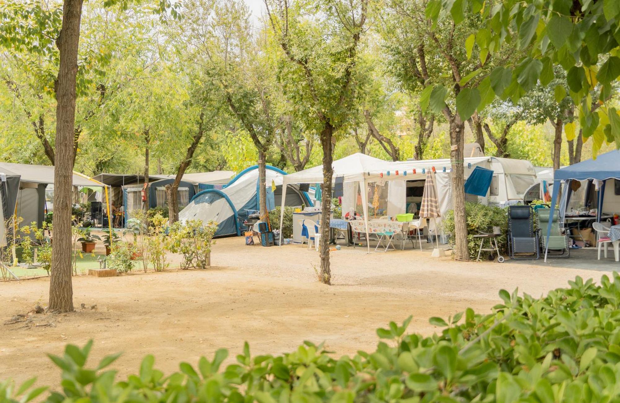 Camping Sènia Caballo de Mar Pineda de Mar Esterno foto